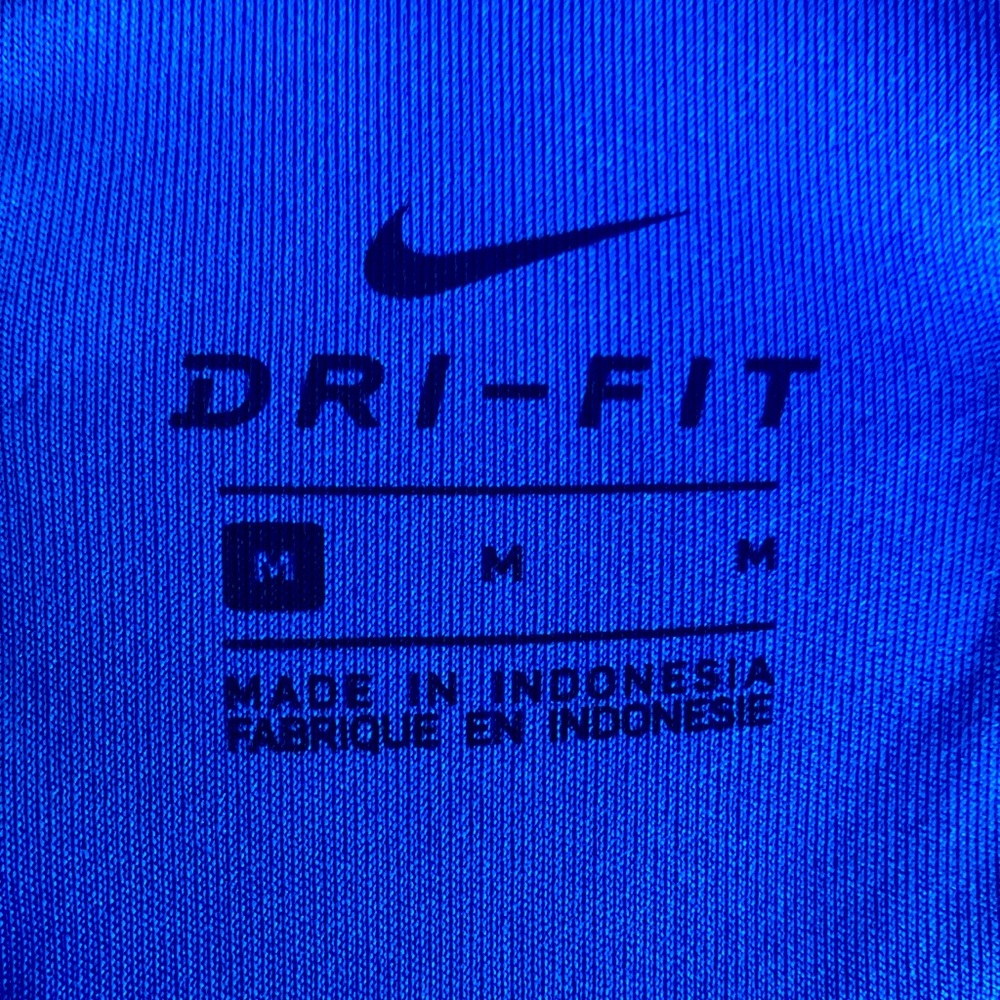 NWT Boys Nike Dri Fit Blue Football Pants - Picture 5 of 5